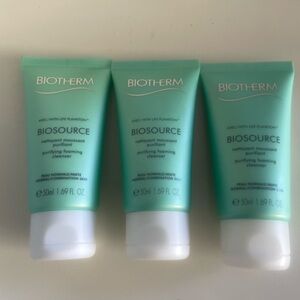 Biosource Purifying Foaming Cleanser x 3